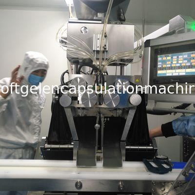 Máquina de la encapsulación de Softgel de 6 pulgadas con 100 de alimentación automáticos de tierra - disposición 200m2