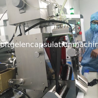 Máquina de la encapsulación de Softgel de 6 pulgadas con 100 de alimentación automáticos de tierra - disposición 200m2