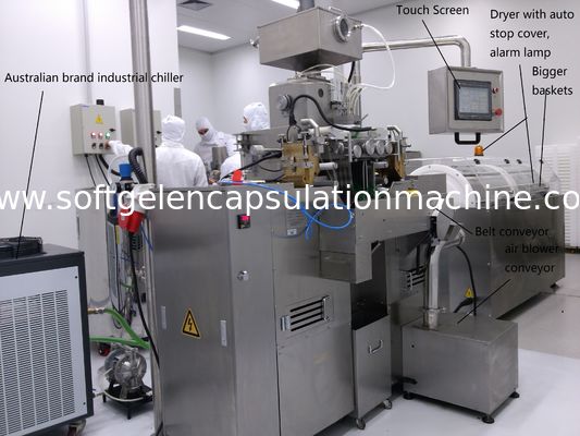 Máquina de la encapsulación de Paintball de la alta precisión con 8000 Paintballs de las PC por hora