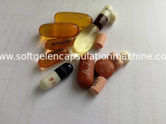 8" cápsulas libres animales/H de la máquina 40000 - 50000 de la encapsulación de Softgel con la impresora