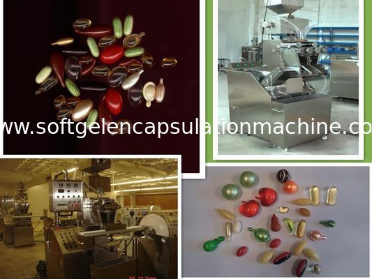 Máquina automática de la encapsulación de Softgel con la alimentación de tierra