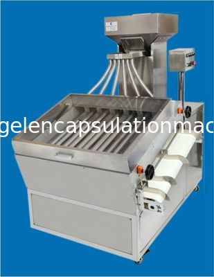 Máquina de acero inoxidable de la encapsulación de Softgel para la cápsula oblonga oval del aceite de pescado/de la vitamina de la forma