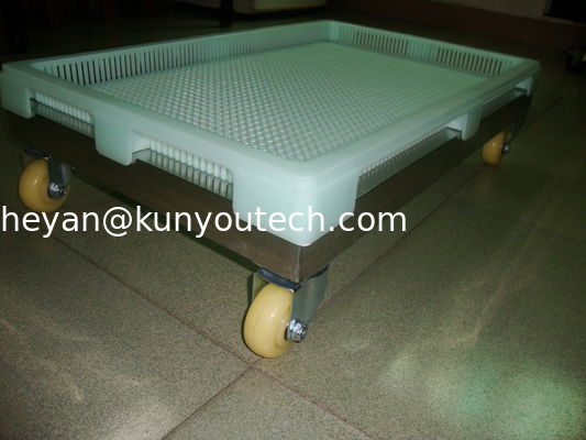 Alto Temprature que lleva las bandejas plásticas grandes para la cápsula de Paintball/de Softgel con flujo de aire