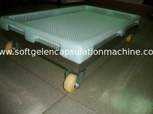 Bandejas de secado plásticas de gran tamaño de Softgel con temprature anti de la carretilla alto