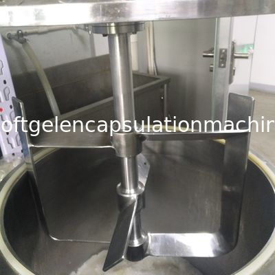 Los tanques de mezcla de acero inoxidables de la gelatina del PID con vacío y el togther del seprater del aire