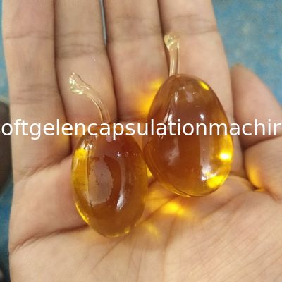 Los cáñamos de 7 pulgadas engrasan la máquina suave de la cápsula del gel con el rodillo de acero inoxidable poroso del aceite