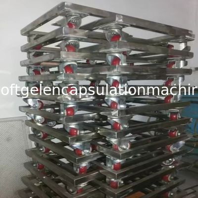Alto Temprature que lleva las bandejas plásticas grandes para la cápsula de Paintball/de Softgel con flujo de aire