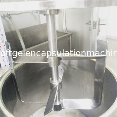 Tipo material suave SUS304/316L de la cadena del rollo de producción de Paintball de la cápsula garantía de 1 año