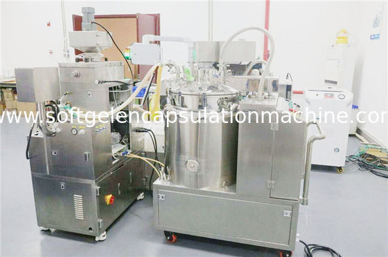 automático eléctrico de la pequeña del lote 3kw del gel máquina de la encapsulación para el laboratorio