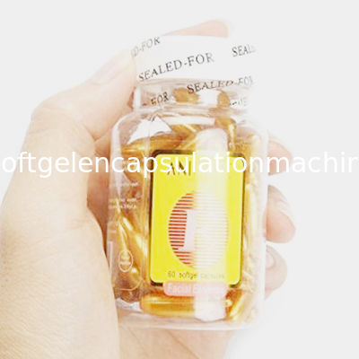 Máquina suave farmacéutica de la fabricación de la cápsula del gel para el relleno del aceite de pescado