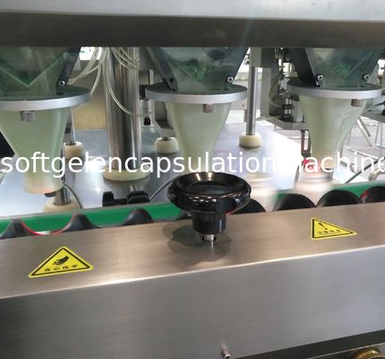 Máquina suave farmacéutica de la fabricación de la cápsula del gel para el relleno del aceite de pescado