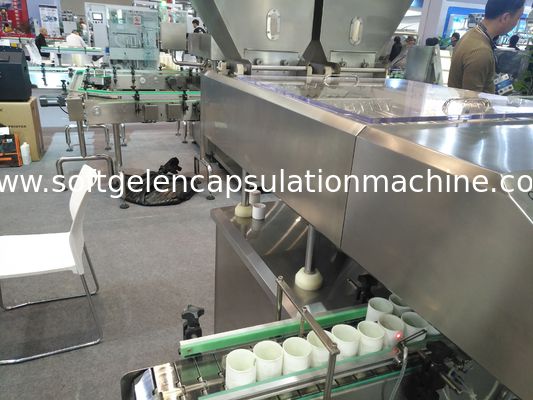 Empaquetado multi médico de la botella de la placa de la vibración de la empaquetadora de cuenta y