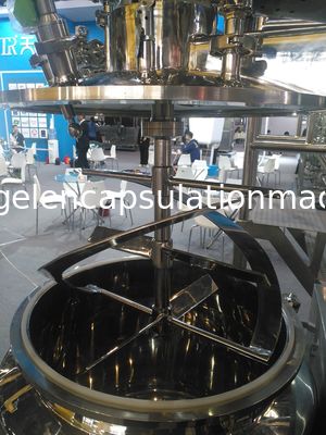Eficacia alta de acero inoxidable de la velocidad de la máquina 3,5 RPM de la encapsulación de Softgel