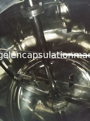 Mezclador de mezcla del color de los buques del color para Vgel y la producción animal del softgel de la gelatina