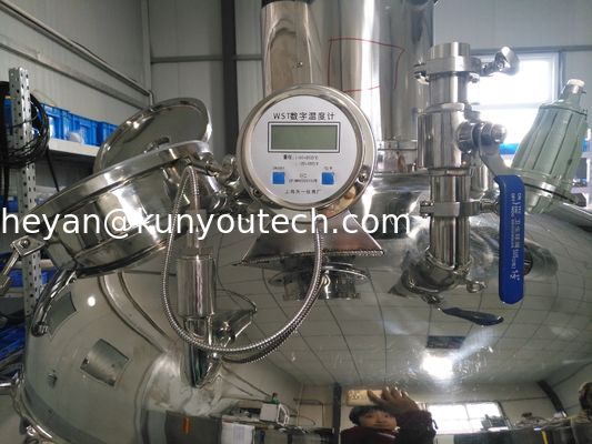 el tanque de vacío de la producción de la cápsula del softgel para la gelatina que derrite, mezclándose