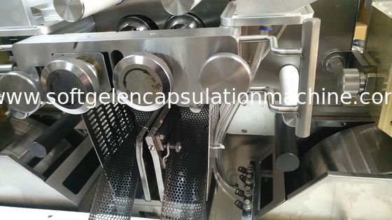Las cápsulas de gelatina suaves S403 suavemente encapsulan la fabricación de la máquina CON el convoyer de acero de Stinless