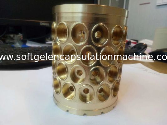 La aleación de aluminio de fabricación del molde de la cápsula de Softgel de la alta precisión Paintball muere rollo
