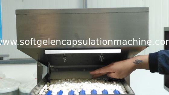 Máquina suave de acero inoxidable de la encapsulación de la gelatina para la cápsula oblonga oval del aceite de pescado/de la vitamina de la forma