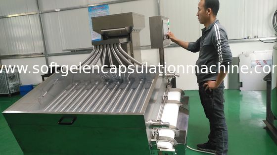 Tamaño suave de la tableta del gel de la clasificadora de la cápsula del PLC 220v y formar la inspección