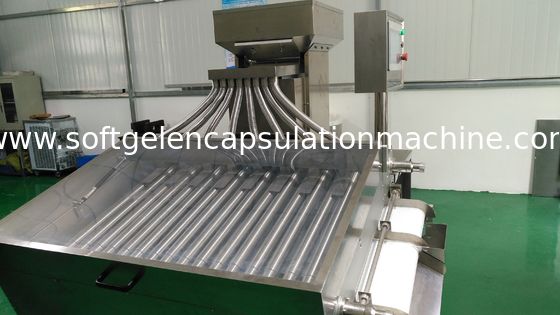 Máquina suave de acero inoxidable de la encapsulación de la gelatina para la cápsula oblonga oval del aceite de pescado/de la vitamina de la forma