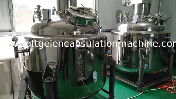 Relleno suave del aceite del aceite de pescado/de la vitamina de la máquina de la cápsula de gelatina Ss316
