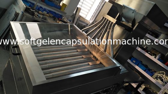 Máquina suave de acero inoxidable de la encapsulación de la gelatina para la cápsula oblonga oval del aceite de pescado/de la vitamina de la forma