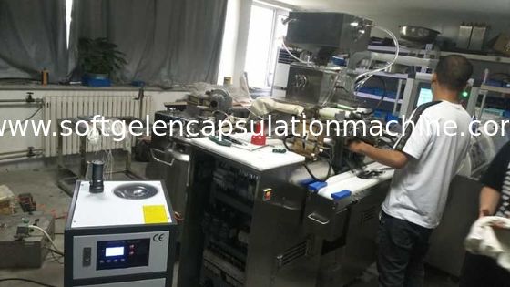 SS Paintball que hace la cápsula de relleno automatizada máquina suave de la gelatina