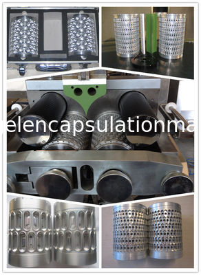El molde de la cápsula de Softgel de la alta precisión que equipa el rollo del dado de Paintball ajustable gira velocidad