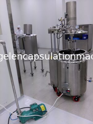Cadena de producción del R&D Softgel para el aceite de pescado o la vitamina oblongo oval Softgel de la forma