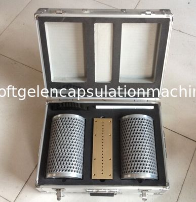 Sistema completo del rollo del dado de Softgel de la aleación de aluminio del molde de la cápsula de la alta precisión