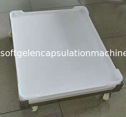Bandejas plásticas inferiores planas de la sequedad del Ppe 75 * 55 * 5cm para el caramelo de la cápsula