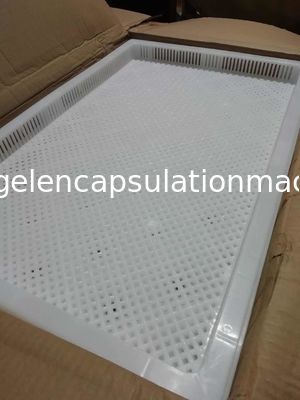 Bandejas de secado plásticas de la medicina farmacéutica con los agujeros para el buen secado