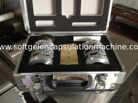 Pequeño sistema completo del rollo del dado de Softgel de la aleación de aluminio del molde de la cápsula de la máquina