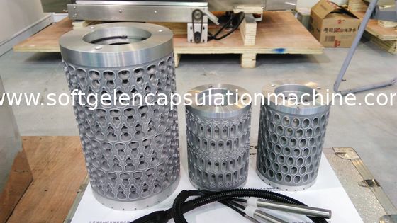 Molde grande de la precisión de la cápsula de la aleación de aluminio para Softgel/Paintbal