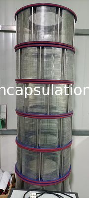 Secador farmacéutico de la caída de la máquina de la pequeña elevación fácil de la cesta con el sistema de calefacción
