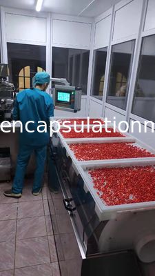 Control del Plc de la máquina de la encapsulación del certificado 5rpm Softgel del CE